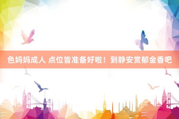 色妈妈成人 点位皆准备好啦！到静安赏郁金香吧